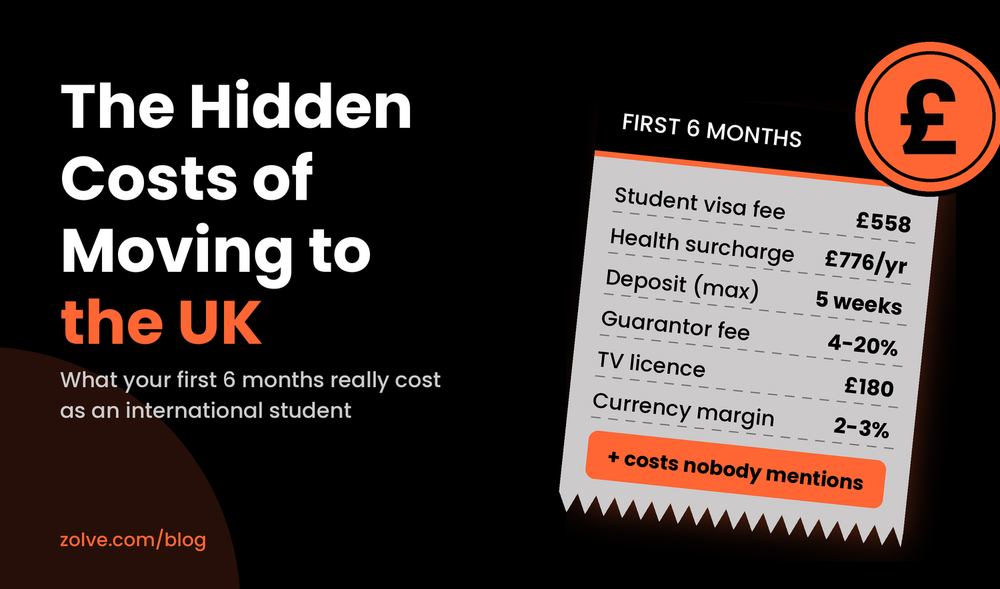 The Hidden Costs of Moving to the UK: What Your First 6 Months Really Look Like as an International Student