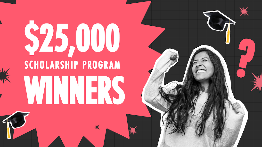 Here are the winners of the Zolve Scholarship!