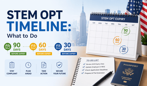 STEM OPT Timeline: What to Do 90, 60 and 30 Days Before Expiry