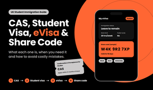 CAS, Student Visa, eVisa & Share Code: UK Student Immigration Explained